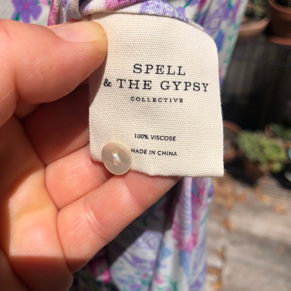 🦄SOLD🦄💕Spell UT Mary Kate Babushka dress BNWT Medium - Picture 12 of 15